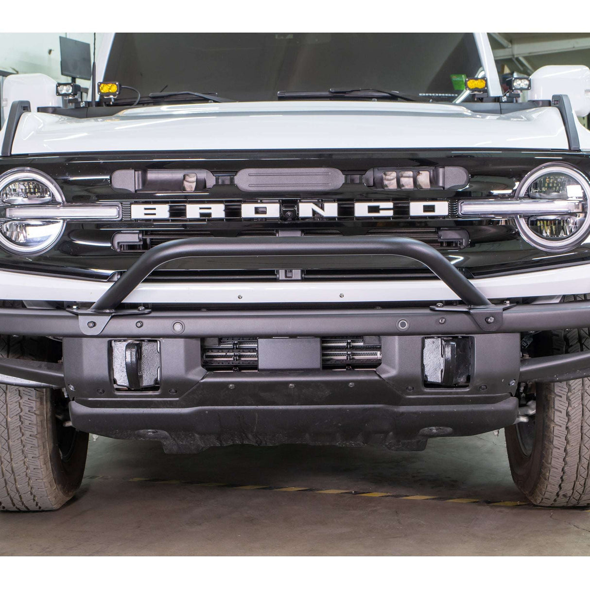 2021-2026 Ford Bronco OEM Modular Bumper Bull Bar Turn_Offroad