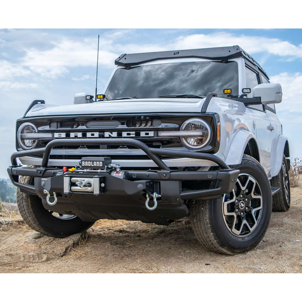 2021-2026 Ford Bronco OEM Modular Bumper / Raptor Winch Plate Turn_Offroad