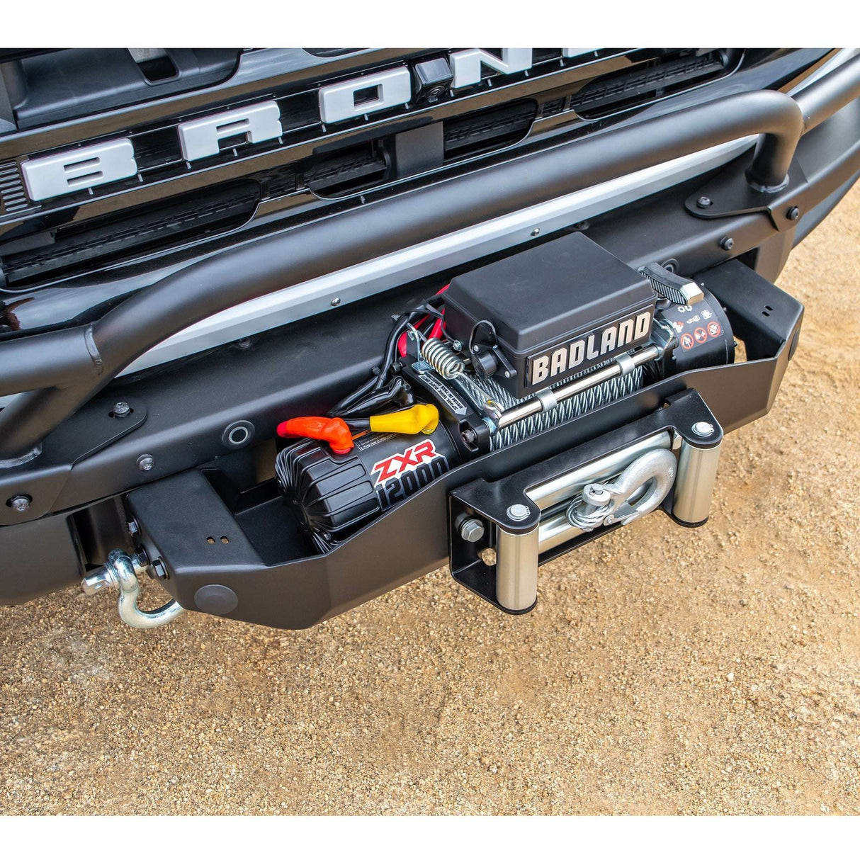 2021-2026 Ford Bronco OEM Modular Bumper / Raptor Winch Plate Turn_Offroad