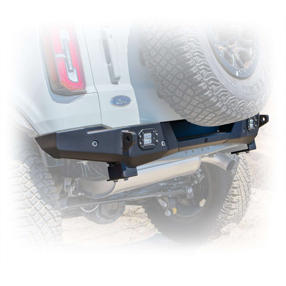 2021-2026 Ford Bronco Rear Bumper - Zero Series Turn_Offroad