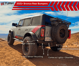 2021-2026 Ford Bronco Rear Bumper - Zero Series Turn_Offroad