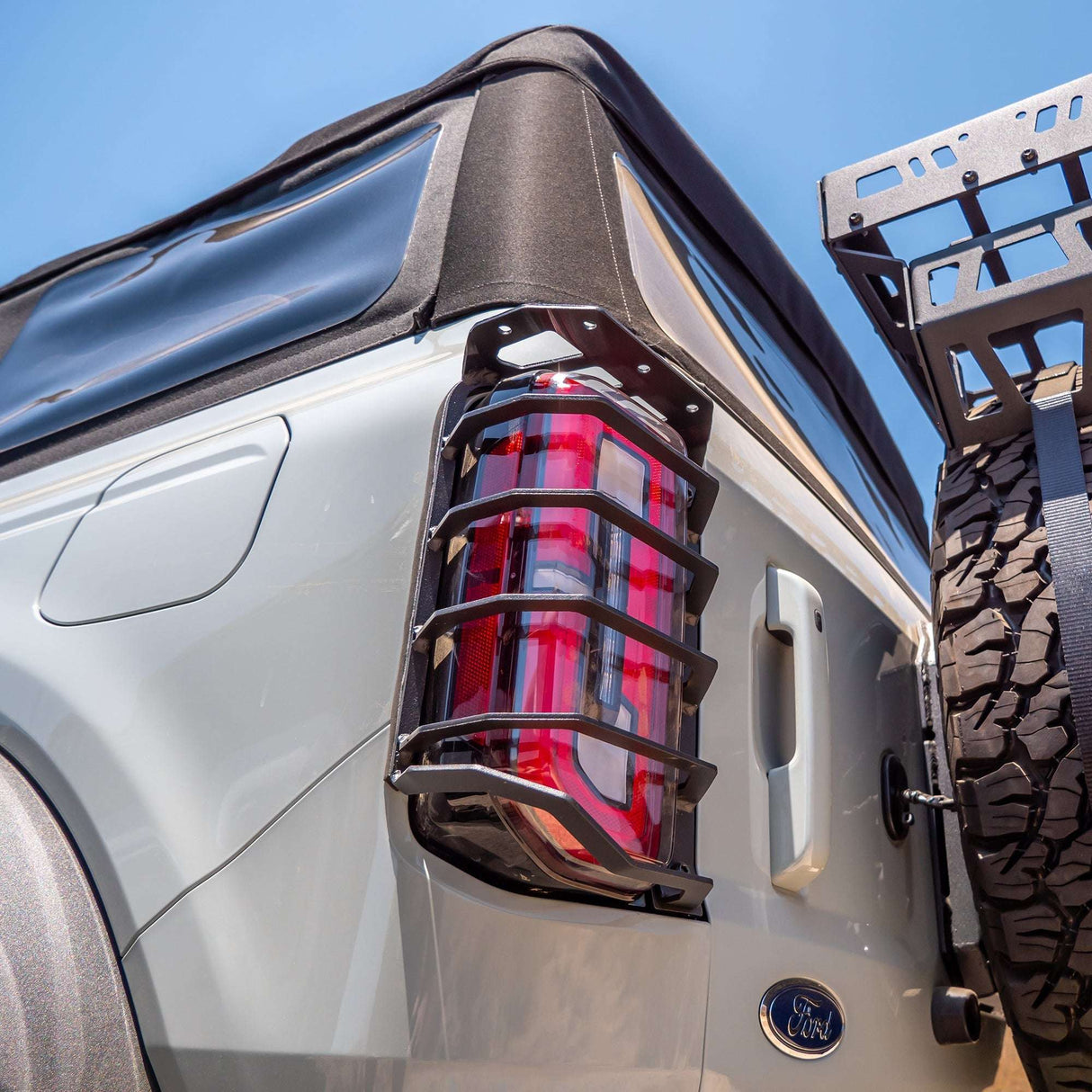 2021-2026 Ford Bronco Rear Tail Light Guards Turn_Offroad
