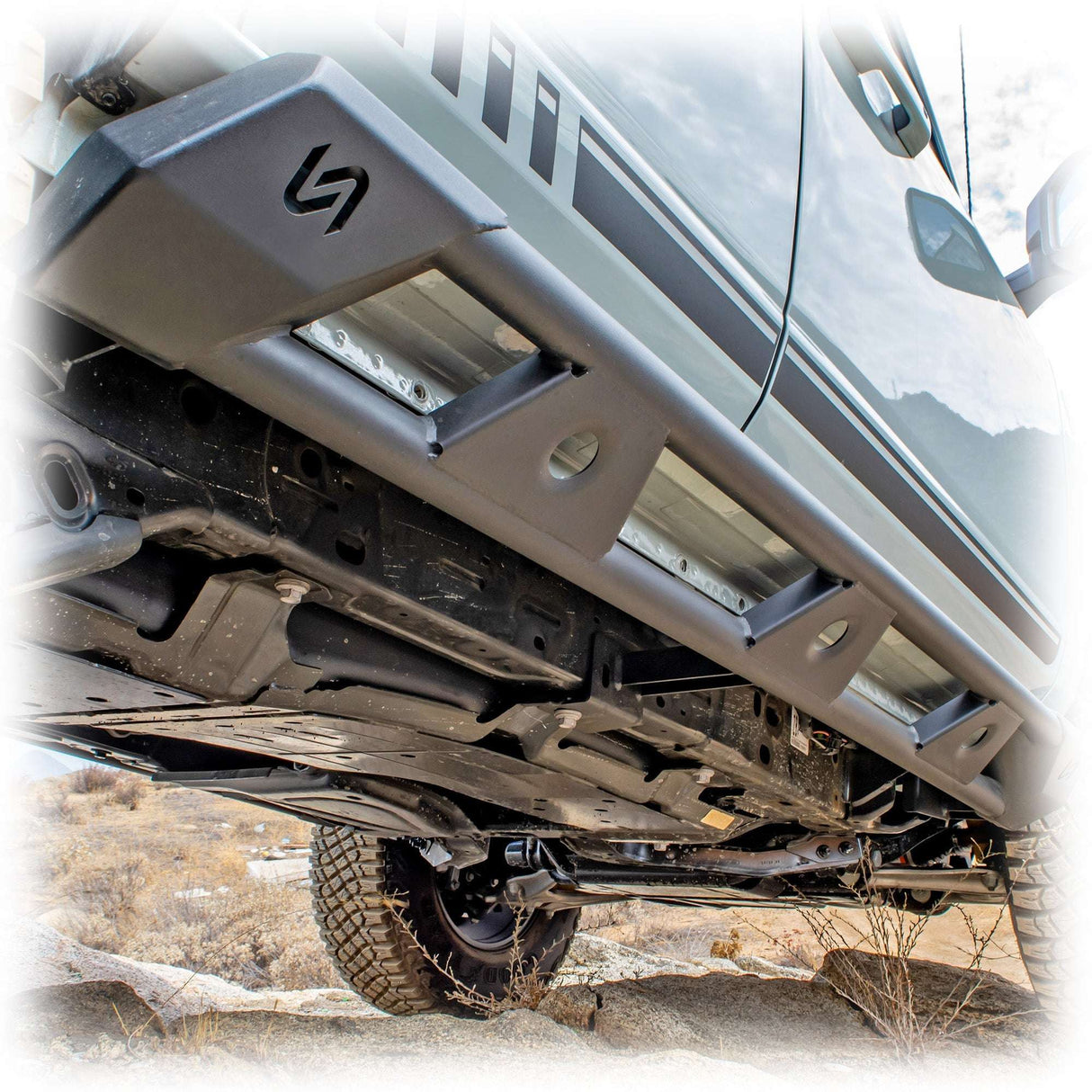 2021-2026 Ford Bronco Rock Sliders 4-Door Turn_Offroad
