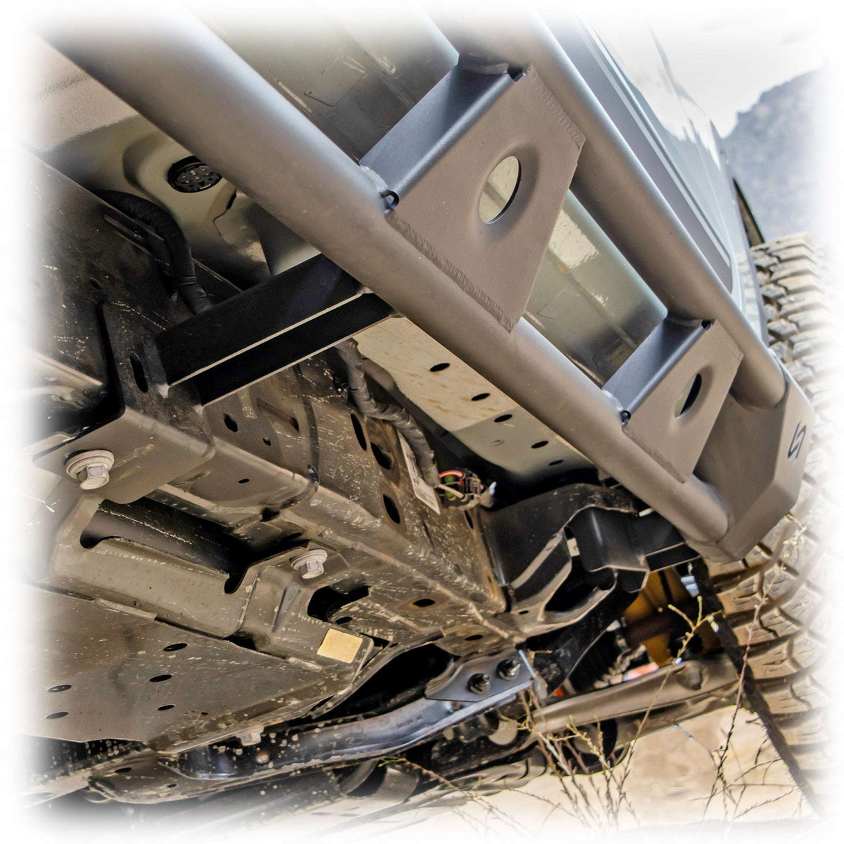 2021-2026 Ford Bronco Rock Sliders 4-Door Turn_Offroad