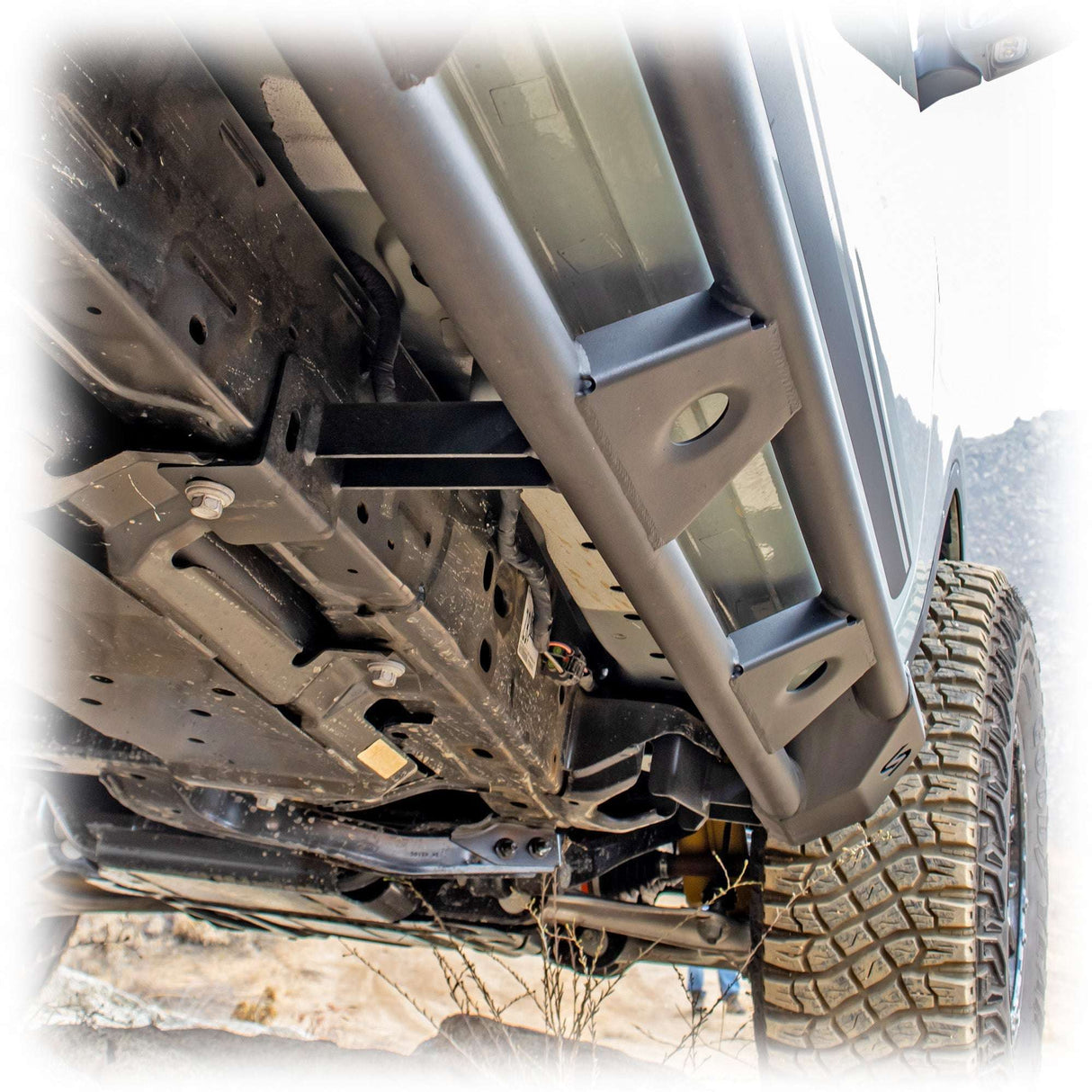 2021-2026 Ford Bronco Rock Sliders 4-Door Turn_Offroad
