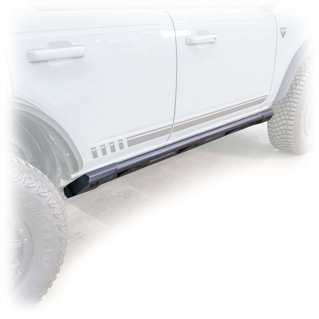 2021-2026 Ford Bronco Rock Sliders 4-Door Turn_Offroad