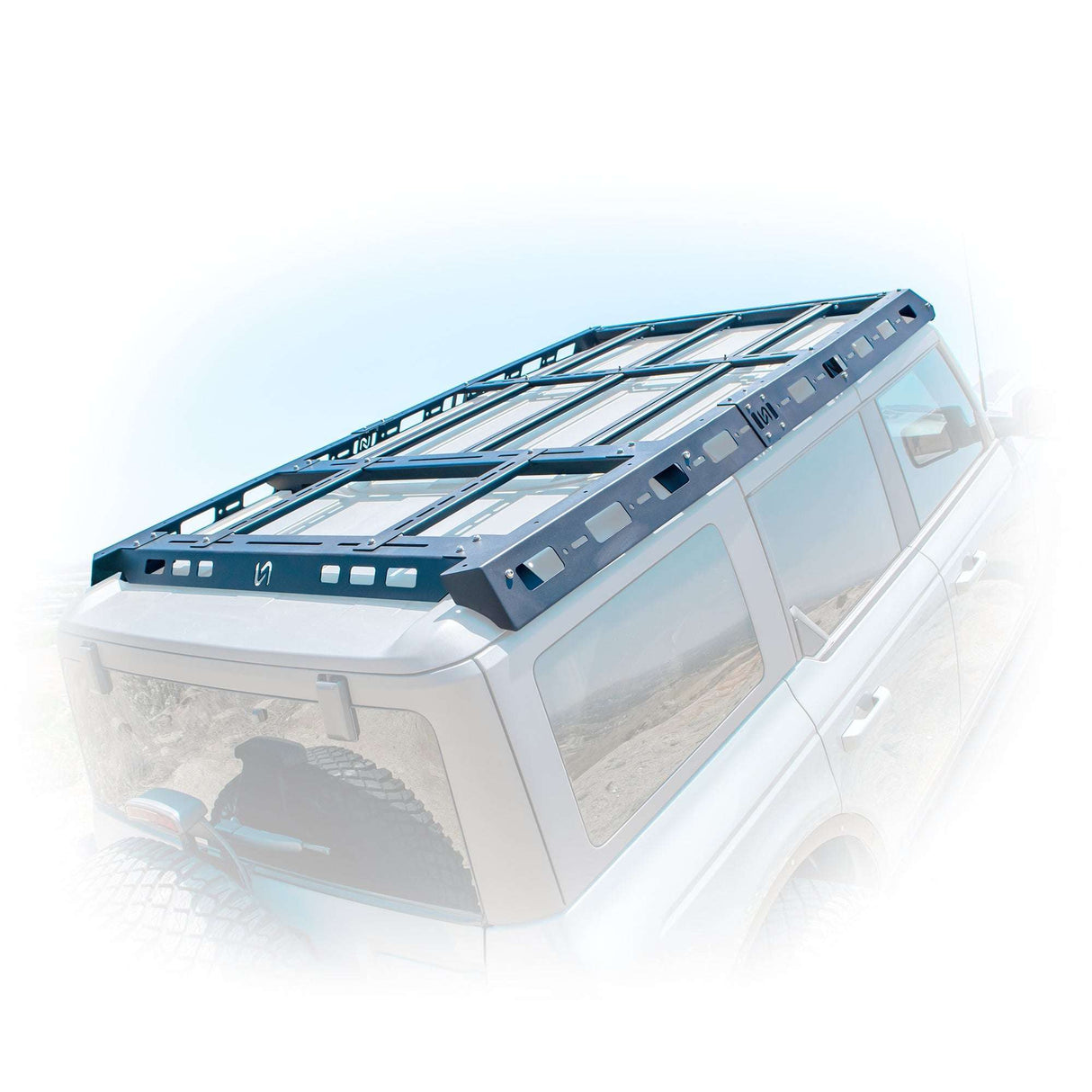 2021-2026 Ford Bronco Roof Rack 4-Door Turn_Offroad