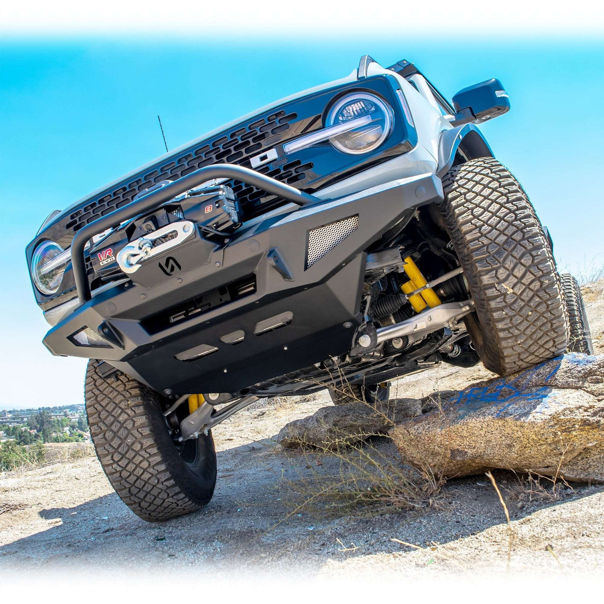 2021-2026 Ford Bronco Skid Plate Turn_Offroad