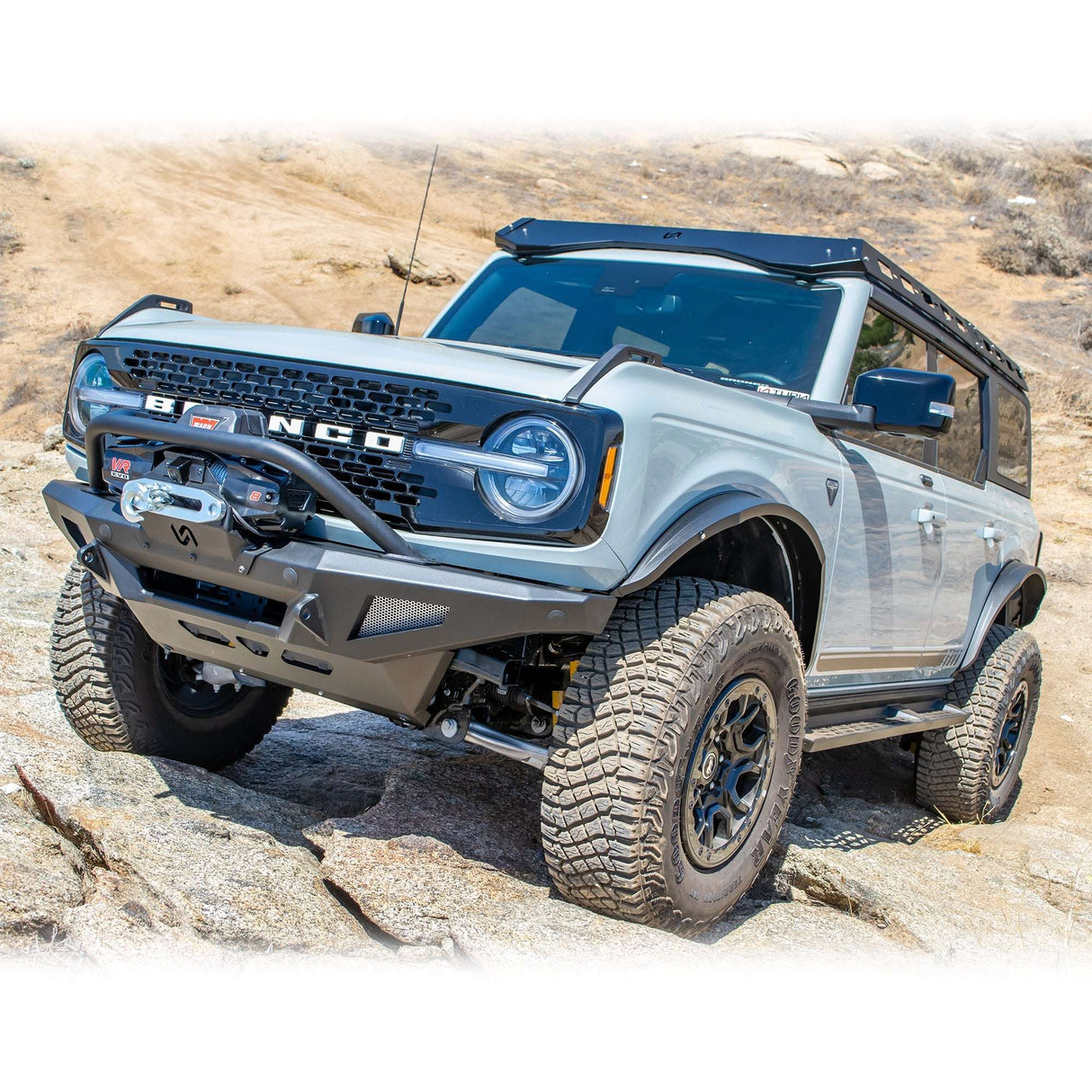 2021-2026 Ford Bronco Skid Plate Turn_Offroad