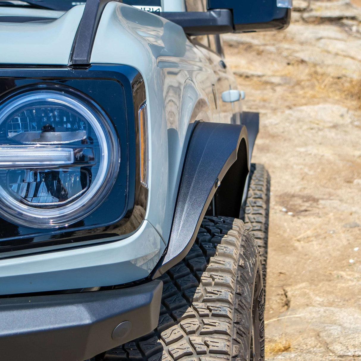 2021-2026 Ford Bronco Steel Fender Flares Kit w/ Marker Lights Turn_Offroad