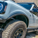 2021-2026 Ford Bronco Steel Fender Flares Kit w/ Marker Lights Turn_Offroad