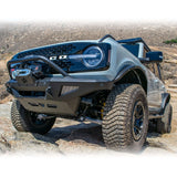 2021-2026 Ford Bronco Steel Fender Flares Kit w/ Marker Lights Turn_Offroad