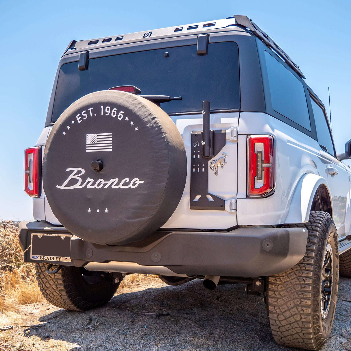 2021-2026 Ford Bronco Tailgate Flag Mount Turn_Offroad