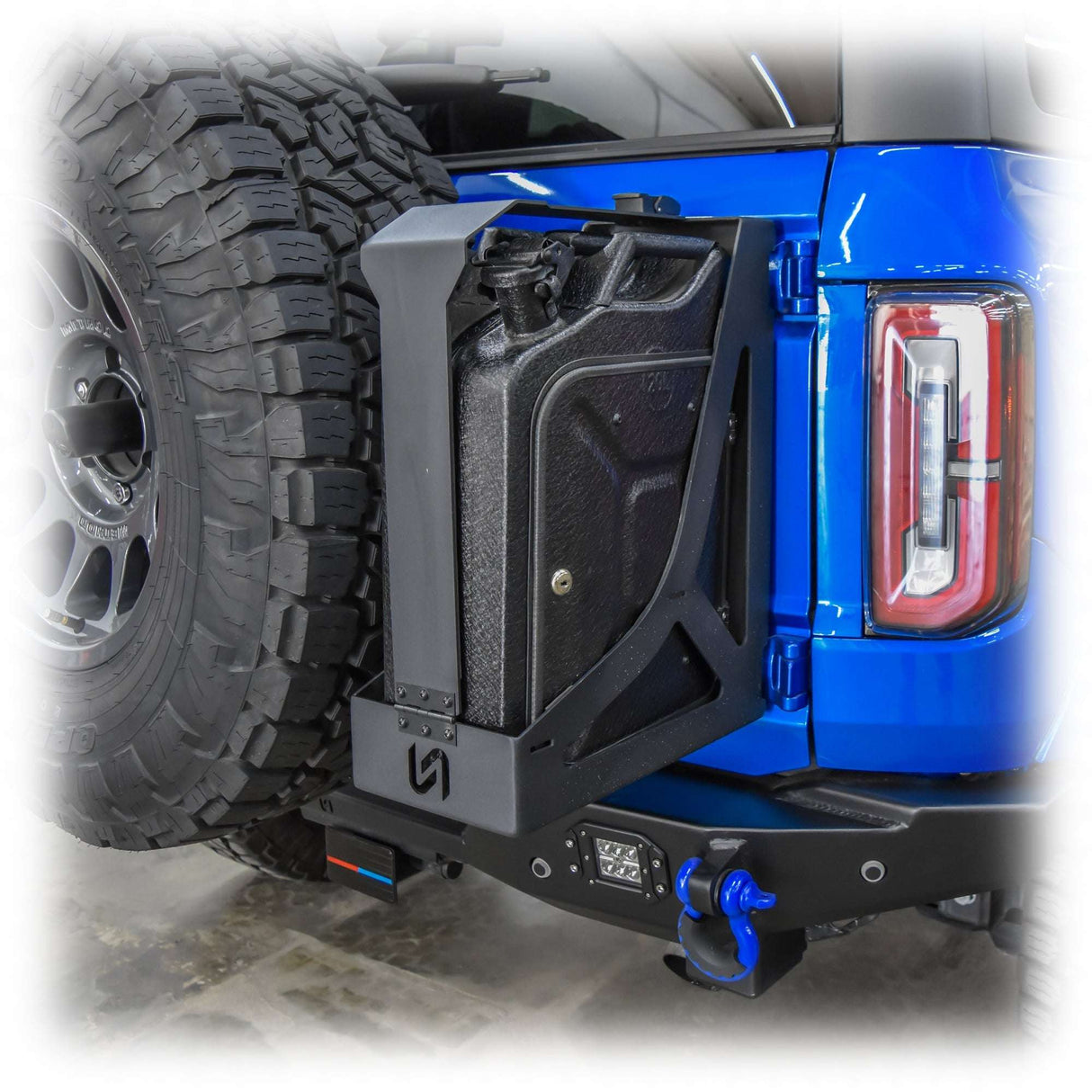 2021-2026 Ford Bronco Tailgate Jerry Can Mount Turn Offroad