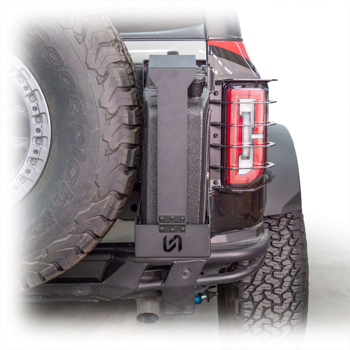 2021-2026 Ford Bronco Tailgate Jerry Can Mount Turn Offroad