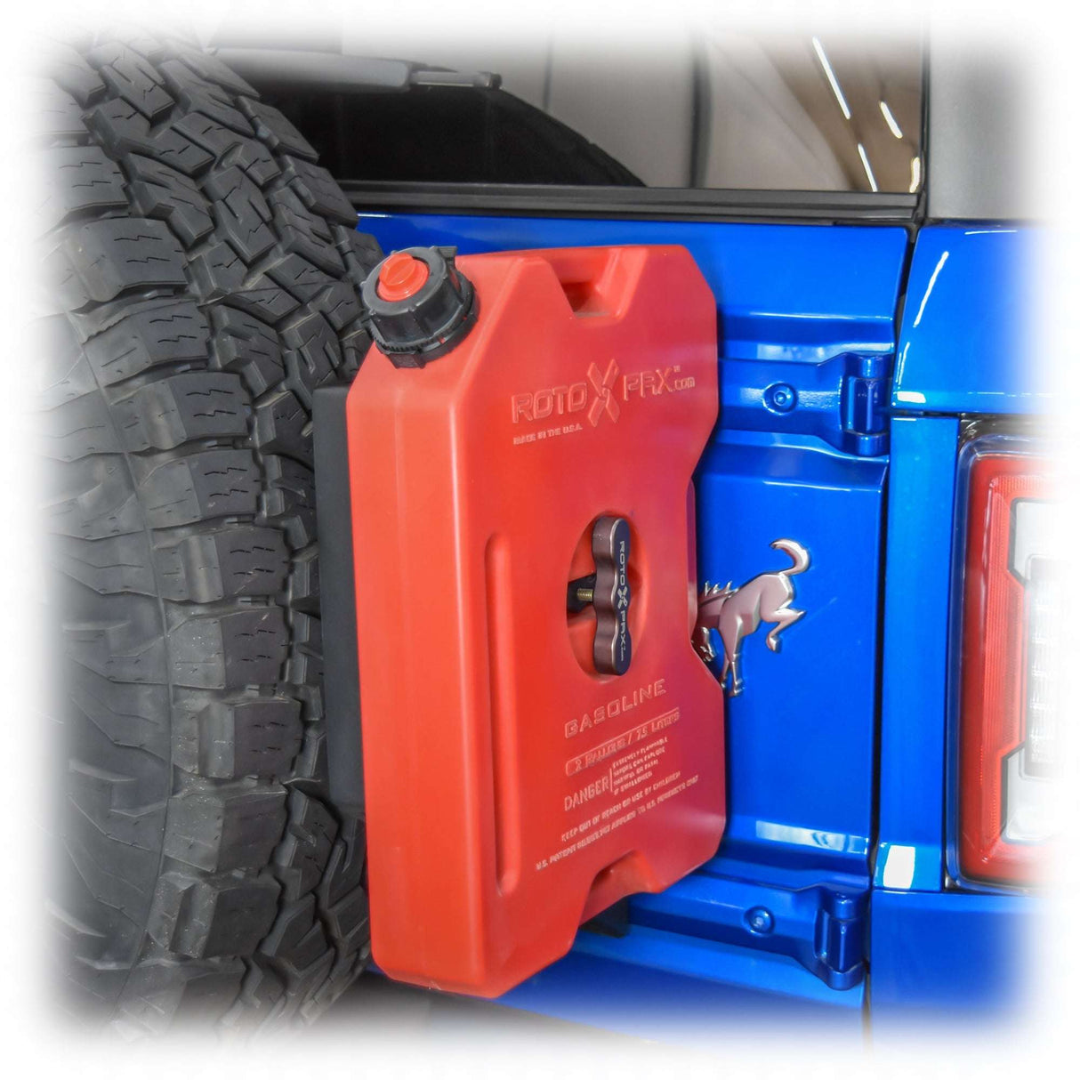 2021-2026 Ford Bronco Tailgate Rotopax Mount Turn Offroad