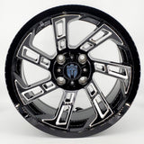 Empire Hook HK2 14x7 | -25 Offset Gloss Black w/ Milled Accents
