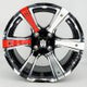 Empire E6 14x7 | -25 Offset Gloss Black w/ Machined Face