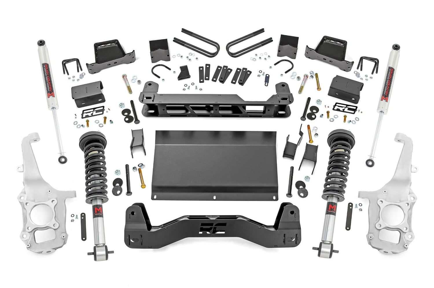 Rough Country 6 Inch Lift Kit Ford F-150 4WD 2021-2026 587-config