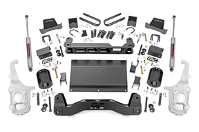 Rough Country 6 Inch Lift Kit Ford F-150 4WD 2021-2026 587-config