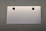 Magnetic License Plate Cover - BLANK