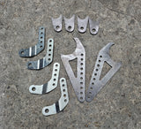 Universal Shock Relocation Brackets w/ Crossbar