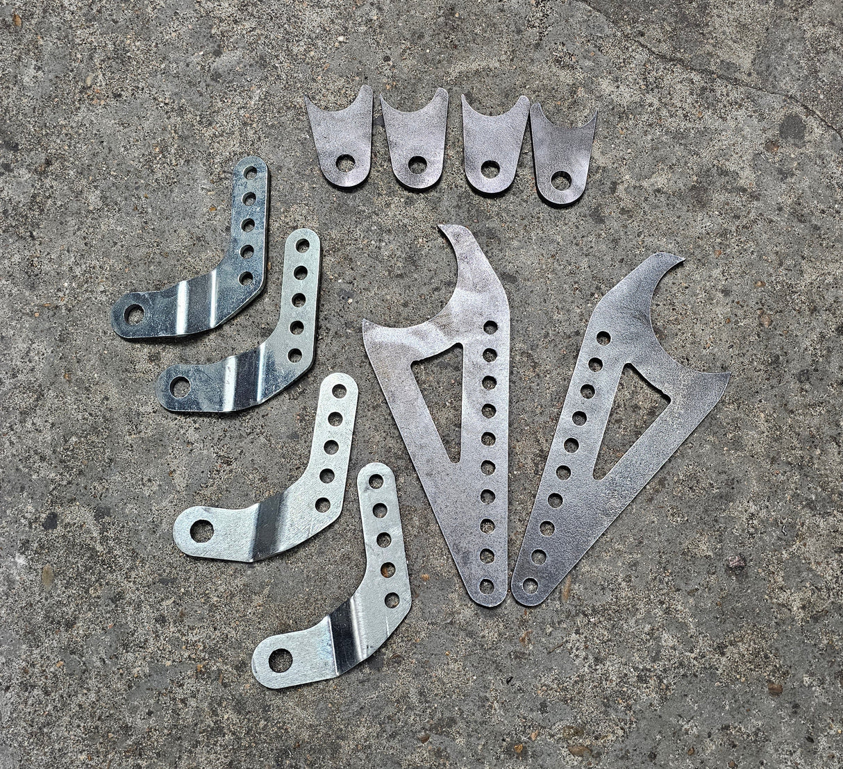1988-1998 Silverado Sierra 1500 Reklez Shock Relocation Kit Brackets Only
