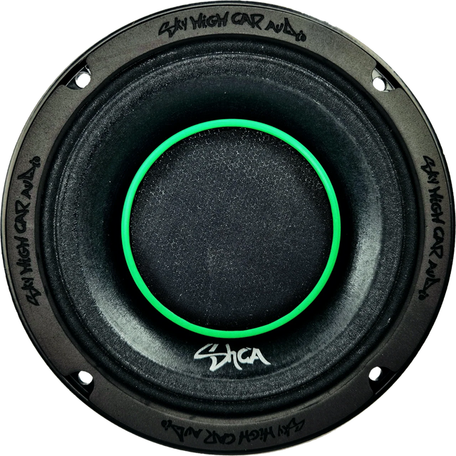 Sky High Car Audio SH-HD6.4E 6.5" 225W RMS Hybrid Midrange Coaxial Speaker 4-Ohm (Single) Sky High Car Audio