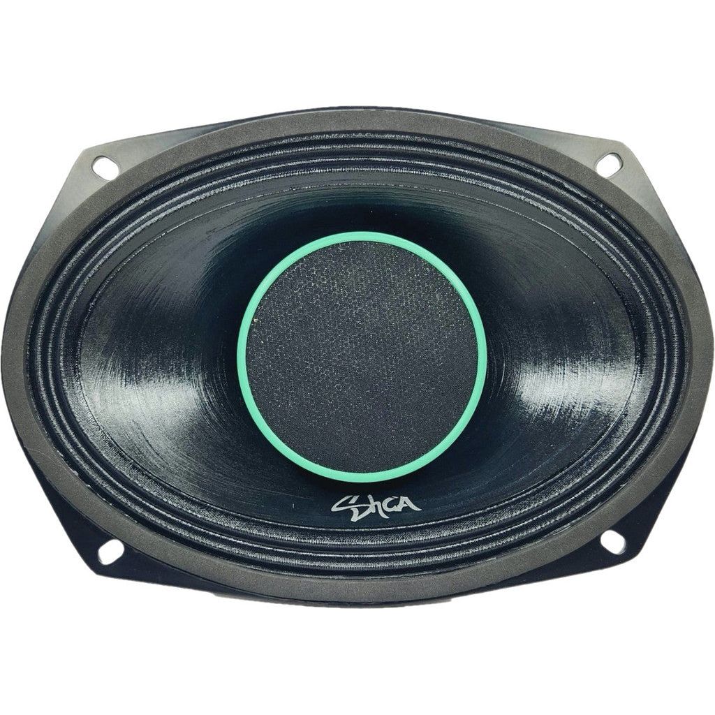 Sky High Car Audio SH-HD69.4E 6"x9" 250W RMS Hybrid Midrange Coaxial Speaker (Single) Sky High Car Audio