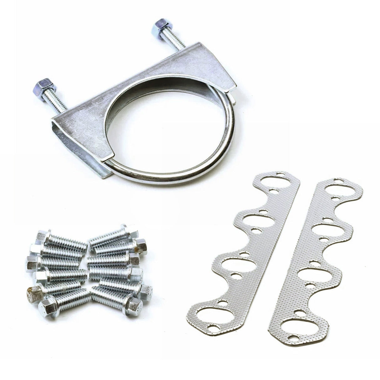 TruckTok 1987-1996 5.8L Ford V8 Long Tube Header & EGR Block Off delete Kit w/Simulator TruckTok