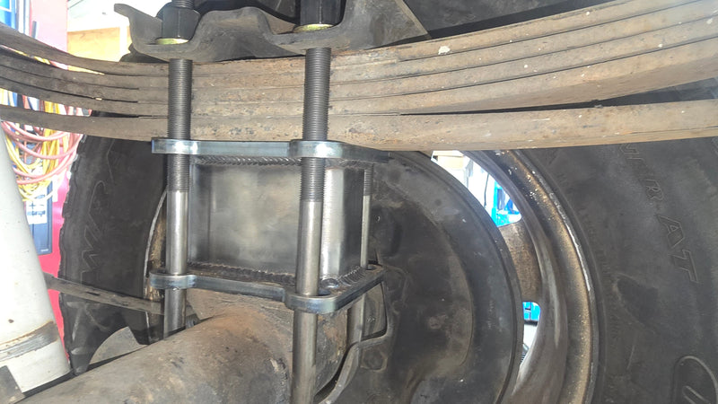 2" - 4" Rear Blocks - 1980-2004 Ford F-Series