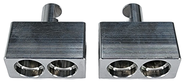 Sky High Car Audio Dual 1/0 AWG to Single 1/0 Amp Input Reducers (Pair) Sky High Car Audio