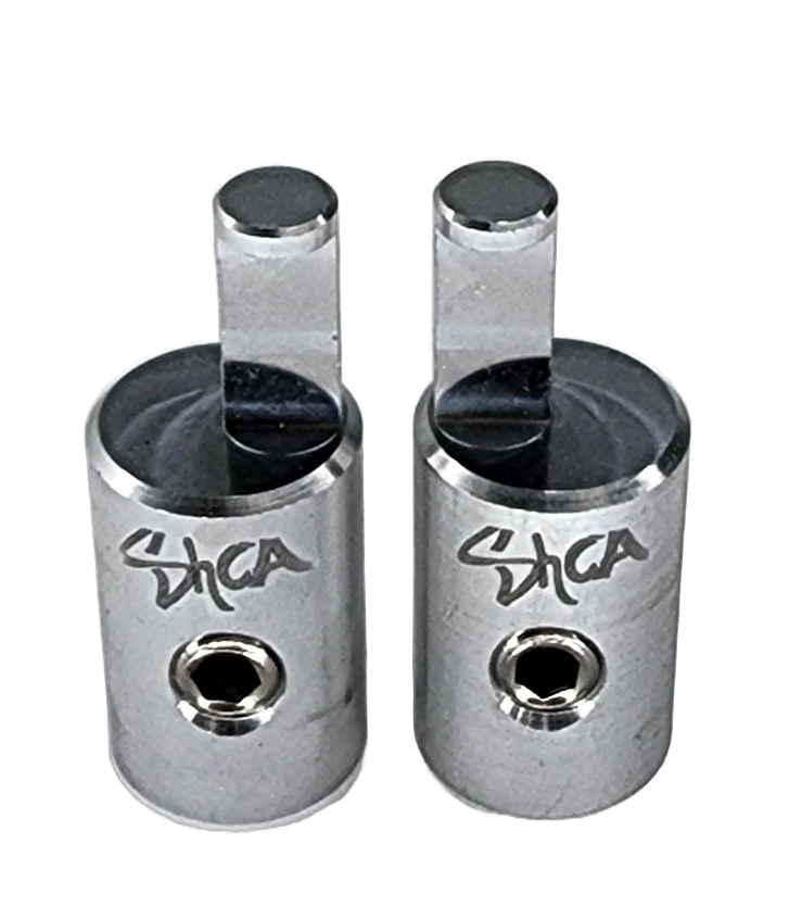 Sky High Car Audio 1/0 to 4 Gauge Amp Input Reducers (Pair) Sky High Car Audio