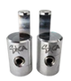 Sky High Car Audio 1/0 to 4 Gauge Amp Input Reducers (Pair) Sky High Car Audio