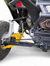 2024+ Can Am Maverick R High Clearance Adjustable Radius Rods (Anodized Black) www.elektricoffroad.com
