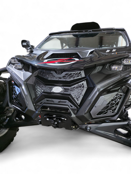 2024+ Can Am Maverick R Volt 3-piece Grille www.elektricoffroad.com