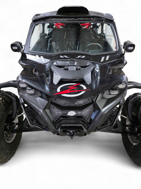 2024+ Can Am Maverick R Volt 3-piece Grille www.elektricoffroad.com