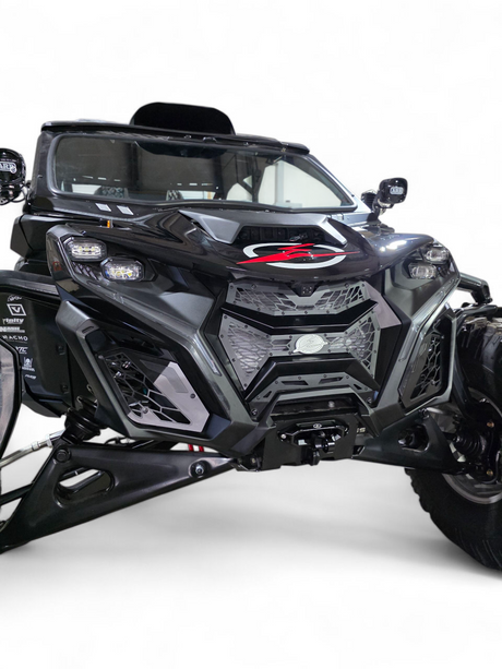 2024+ Can Am Maverick R Volt 3-piece Grille www.elektricoffroad.com