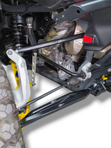 2024+ Can Am Maverick R High Clearance Adjustable Radius Rods (Anodized Black) www.elektricoffroad.com