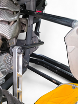 2024+ Can Am Maverick R High Clearance Adjustable Radius Rods (Anodized Black) www.elektricoffroad.com
