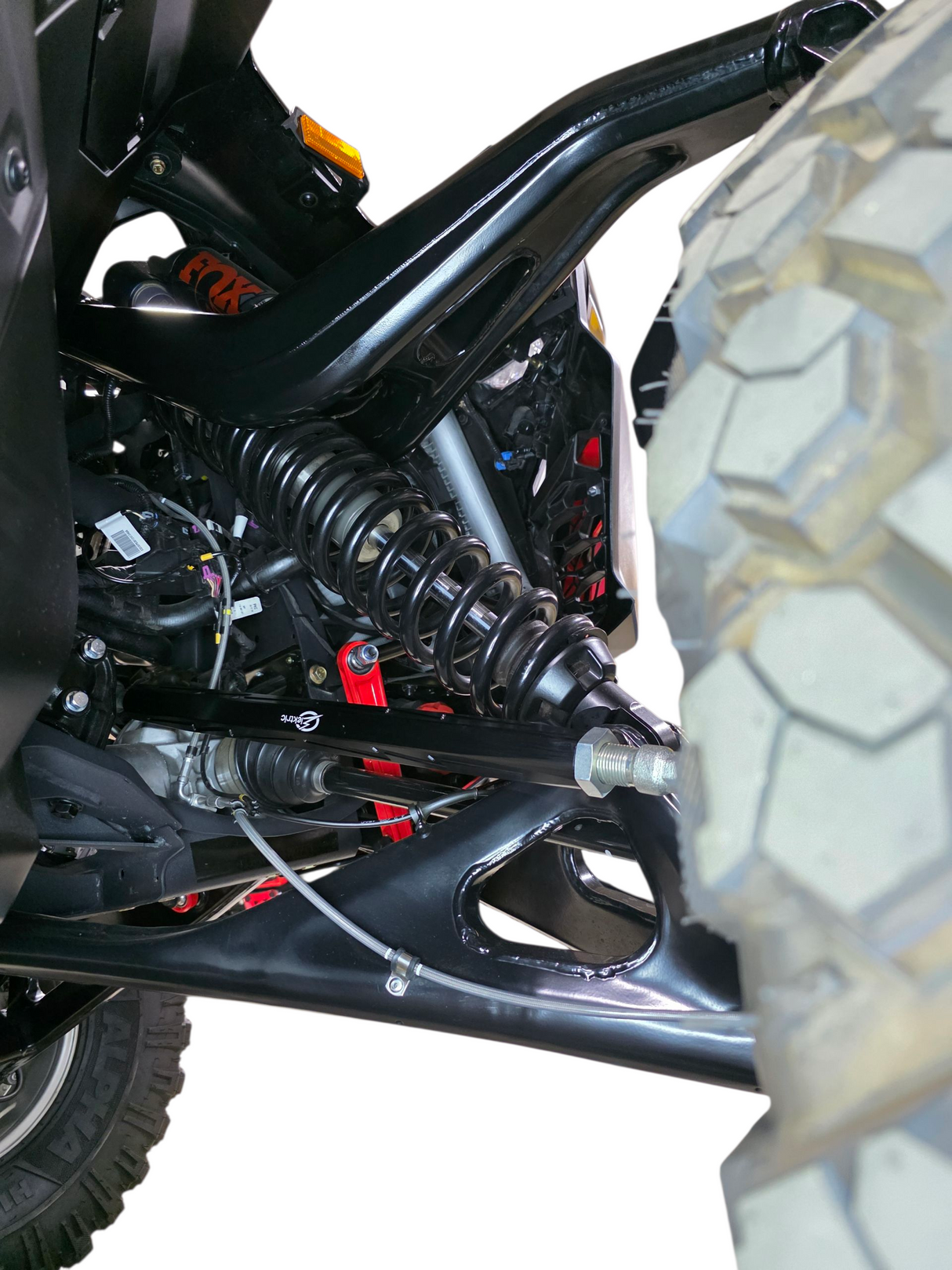 2024+ Can Am Maverick R Billet Tie Rods Anodized Black www.elektricoffroad.com