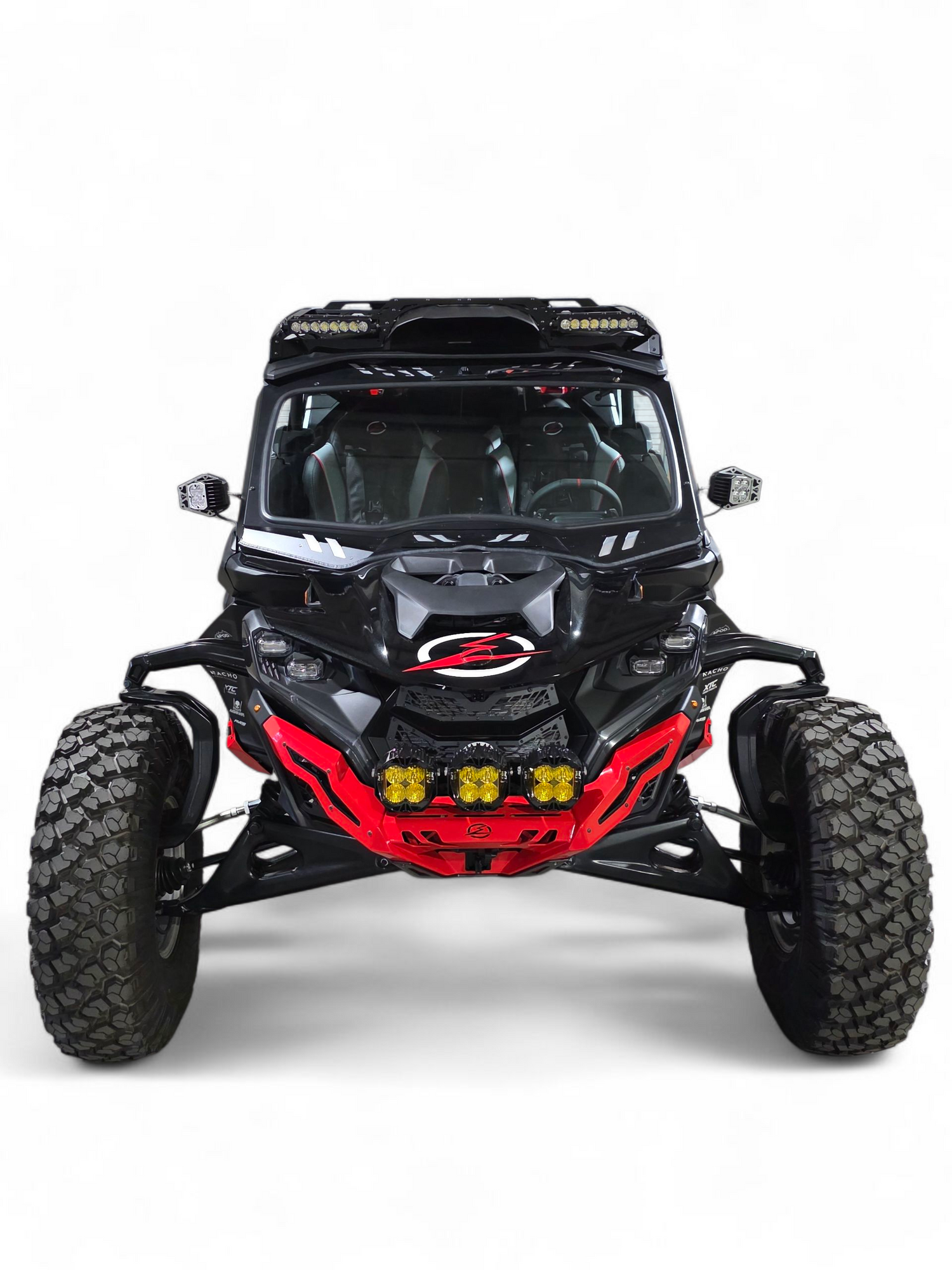 2024+ Can Am Maverick R Max Roof Rack (Works with Can-am Hood Scoop) www.elektricoffroad.com