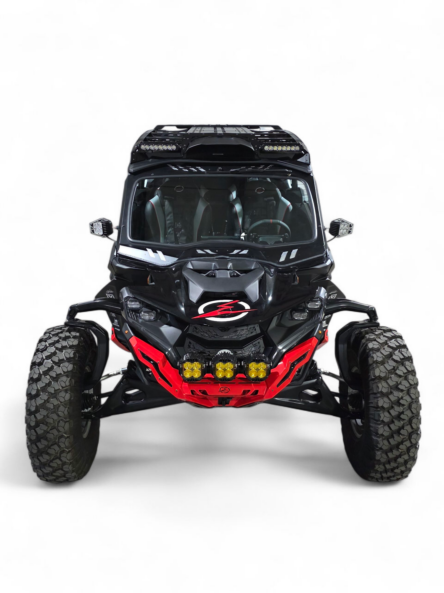 2024+ Can Am Maverick R Max Roof Rack (Works with Can-am Hood Scoop) www.elektricoffroad.com