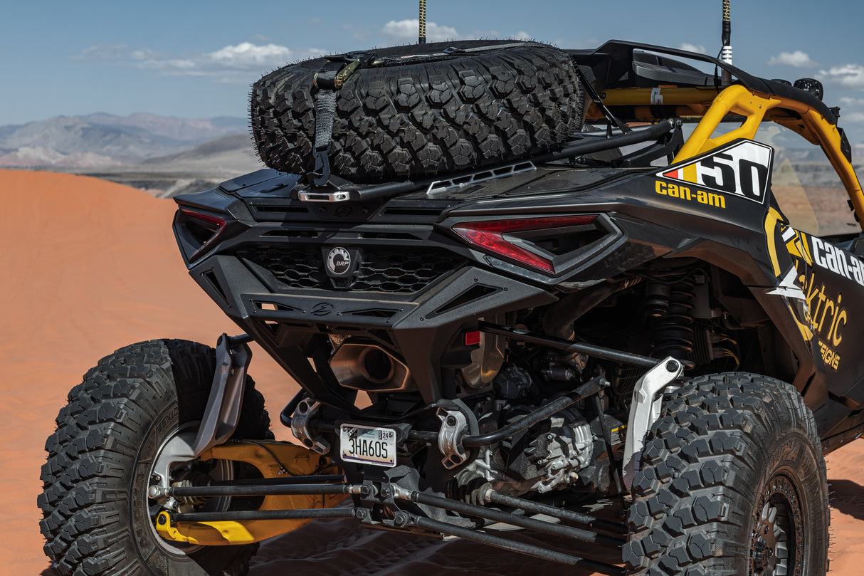 2024 to Current Can-am Maverick R Volt Tire Rack for Volt Baja Box www.elektricoffroad.com