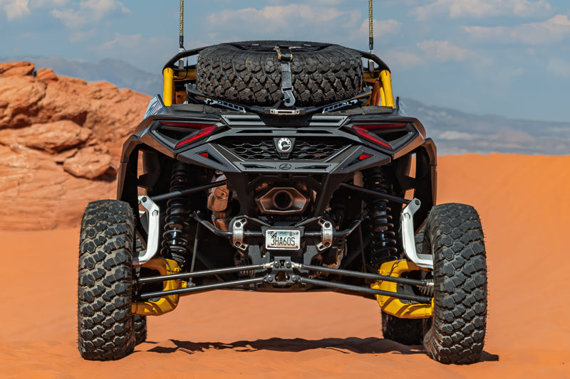 2024 to Current Can-am Maverick R Volt Tire Rack for Volt Baja Box (Does not work with Mav R & Mav R X w/QS3 compression adjustment)