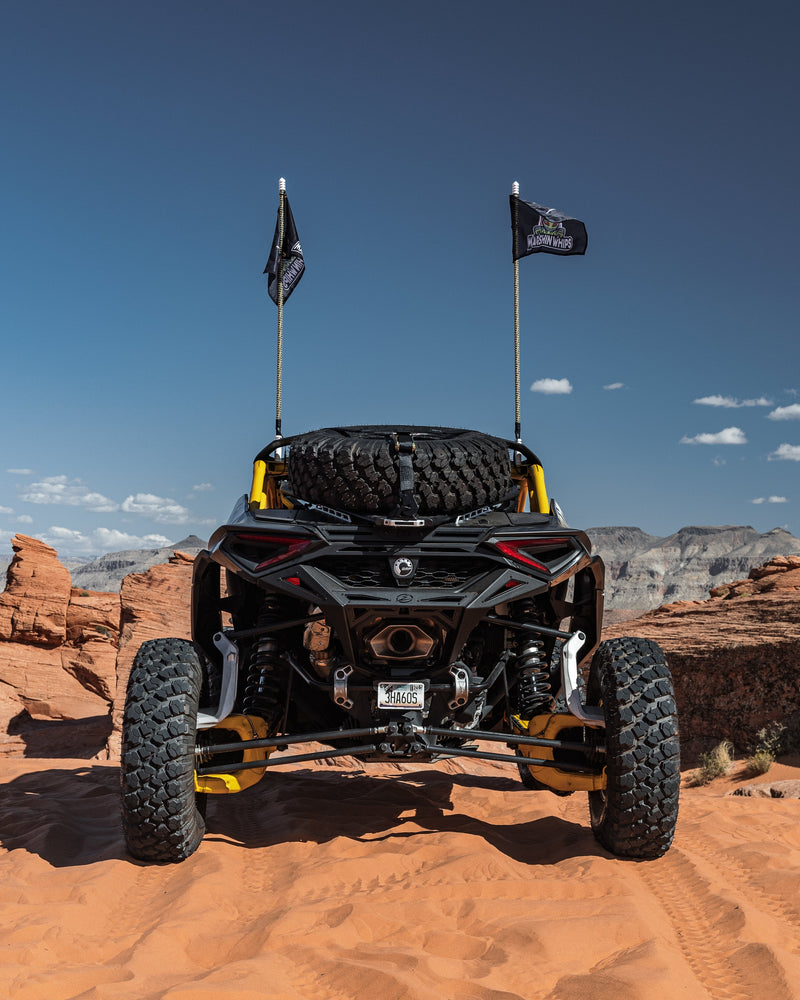 2024 to Current Can-am Maverick R Volt Tire Rack for Volt Baja Box (Does not work with Mav R & Mav R X w/QS3 compression adjustment)