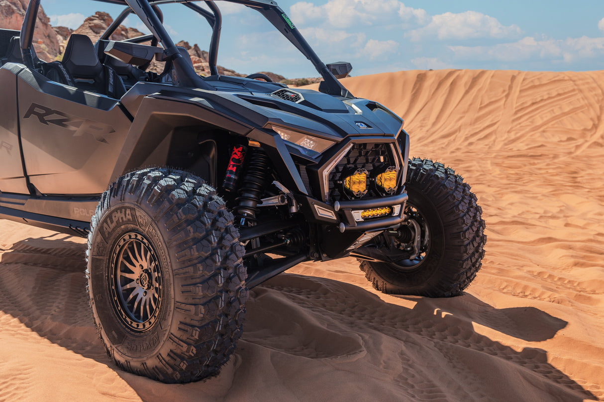 2022 + Polaris Pro R, Pro S, Turbo R Amp Front Bumper www.elektricoffroad.com