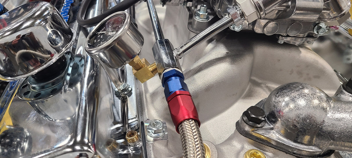 1/8" NPT Brass 90 Degree Pipe Fitting