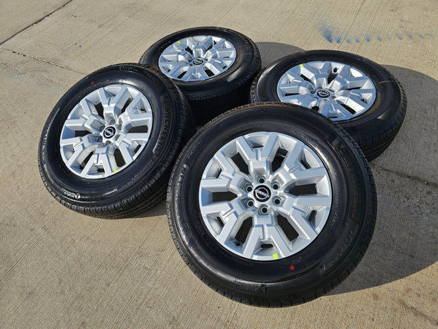 17" Nissan Frontier OEM Desert Runner 62832 wheels rims 2025 2026 NEW MICHELIN Texas Truck Tire
