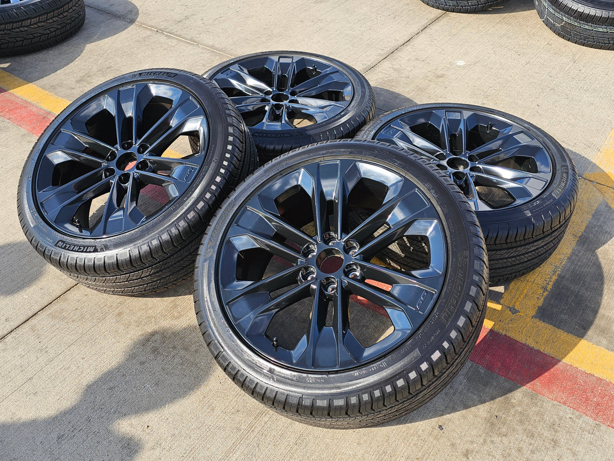 22" Chevy Blazer SS EV OEM wheels rims 2024 2025 2026 NEW MICHELIN Texas Truck Tire